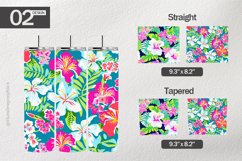 Pulitzer Marine Floral Tumbler Wrap| Tumbler Sublimation W Product Image 1