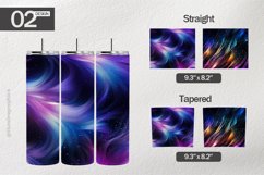 Cosmic Gradient Tumbler Wrap| Tumbler Sublimation Wrap Product Image 1