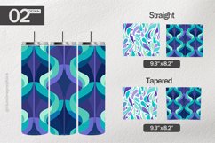 Shapes Tumbler Wrap| Tumbler Sublimation Wrap Product Image 1