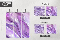 Dark Holographic Tumbler Wrap| Tumbler Sublimation Wrap Product Image 1