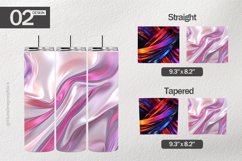 Bright Holographic Tumbler Wrap| Tumbler Sublimation Wrap Product Image 1