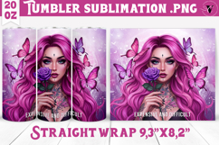 Tumbler Sublimation | Woman design | Fantasy Product Image 1