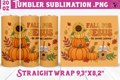 Autumn Tumbler | Fall For Jesus Product Image 1