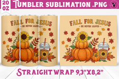 Autumn Tumbler | Fall For Jesus Product Image 1