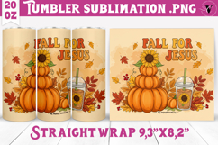 Autumn Tumbler | Fall For Jesus Product Image 1