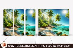 Sea Tumbler, Beach Tumbler, Tropical Tumbler, Summer Tumbler Product Image 1