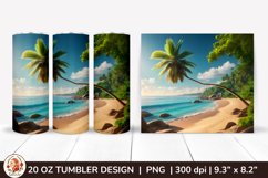 Sea Tumbler, Beach Tumbler, Tropical Tumbler, Summer Tumbler Product Image 1