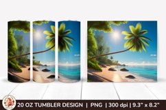 Sea Tumbler, Beach Tumbler, Tropical Tumbler, Summer Tumbler Product Image 1