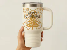 Western Christmas SVG | Cowboy Boots & Christmas Bow Product Image 8