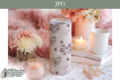 Vintage Valentine Heart Seamless Pattern | Valentines Day Product Image 7