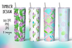 20-oz Tumbler Sublimation 9 designs/ Valentines,Wedding,Love  Cute home style-retro. Romantic gatherings in a cafe. Manual graphics. Colorful drawing.