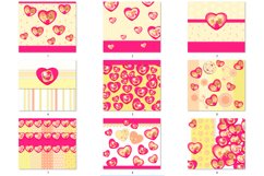 20-oz Tumbler Sublimation 9 designs/ Valentines,Family,Heart  Cute home style-retro. A family of touching bears. Calico fabric and pink valentines.