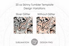 20 oz skinny tumbler design sublimation
