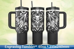 Stanley 40oz Tumbler Laser Engraving SVG Design Product Image 1
