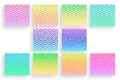 Glitter Line Tumbler Design | Sublimation Wrap Bundle Product Image 2