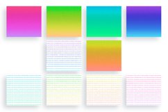 Glitter Line Tumbler Design | Sublimation Wrap Bundle Product Image 3