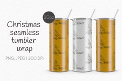 Christmas Tumbler Sublimation Bundle | Seamless Tumbler Wrap Product Image 22