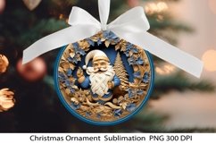 Christmas Ornament PNG. 3D Christmas. Christmas Sign. Product Image 1