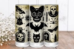 Halloween Tumbler Wrap Bundle. Tumbler Wrap Sublimatin 20 oz Product Image 9