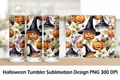 Halloween Tumbler Wrap Sublimation. Tumbler Wrap 20 oz. Product Image 1