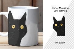 Cute Cat Meme Sublimation Designs. Product Image 3