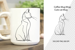 185 Cat Mom Designs. Cat SVG. Cat Coffee Mug Bundle SVG. Product Image 15