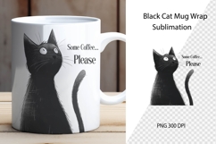 Cute Cat Meme Sublimation Designs. Product Image 4