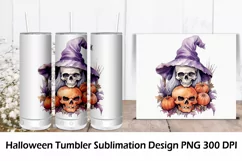 Halloween Tumbler Wrap Sublimation. Tumbler Wrap 20 oz. Product Image 1