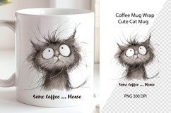 Cute Cat Meme Sublimation Designs. Product Image 5