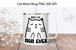 185 Cat Mom Designs. Cat SVG. Cat Coffee Mug Bundle SVG. Product Image 3