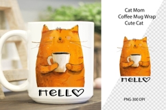Cute Cat Meme Sublimation Designs. Product Image 11