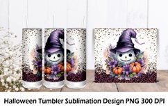 Halloween Tumbler Wrap Sublimation. Tumbler Wrap 20 oz. Product Image 1
