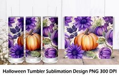 Halloween Tumbler Wrap Sublimation. Tumbler Wrap 20 oz. Product Image 1