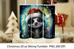 Christmas Tumbler wrap PNG. 20 oz Tumbler christmas. Product Image 1