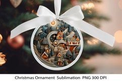 3D Christmas Ornament PNG. Christmas Quilling Png. Product Image 1