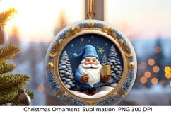 Christmas Ornament PNG. 3D Christmas. Christmas Sign. Product Image 1