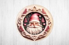 Christmas Ornament. 3D Christmas Santa Ornaments Png . Product Image 2