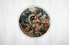 3D Christmas Ornament PNG. Christmas Quilling Png. Product Image 2