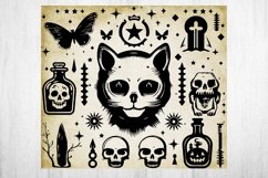 Halloween Tumbler Wrap Sublimation. Tumbler Wrap 20 oz. Product Image 2