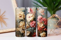 Vintage Hollyhocks and Roses Product Image 6