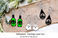 Huge Earrings Bundle Laser Cut. Earrings SVG Bundle. Product Image 5