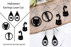 Huge Earrings Bundle Laser Cut. Earrings SVG Bundle. Product Image 4