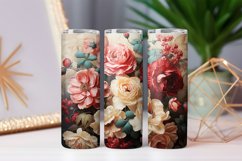 Vintage Hollyhocks and Roses Product Image 7