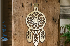 Dream Catcher Laser Cut. Product Image 1