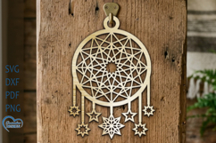 Dream Catcher Laser Cut. Product Image 1