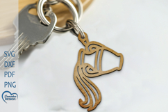 Aquarius Keychain Laser Cut. Zodiac Signs Keychain. Product Image 1