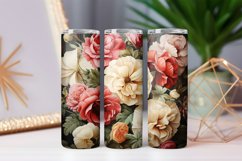 Vintage Hollyhocks and Roses Product Image 9