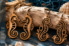 Ocean Earrings Laser Cut Bundle. Product Image 6