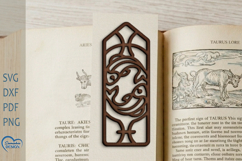 Zodiac Signs Bookmark Laser Cut. Zodiac Sign Laser Cut. Product Image 9
