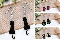 Huge Earrings Bundle Laser Cut. Earrings SVG Bundle. Product Image 11